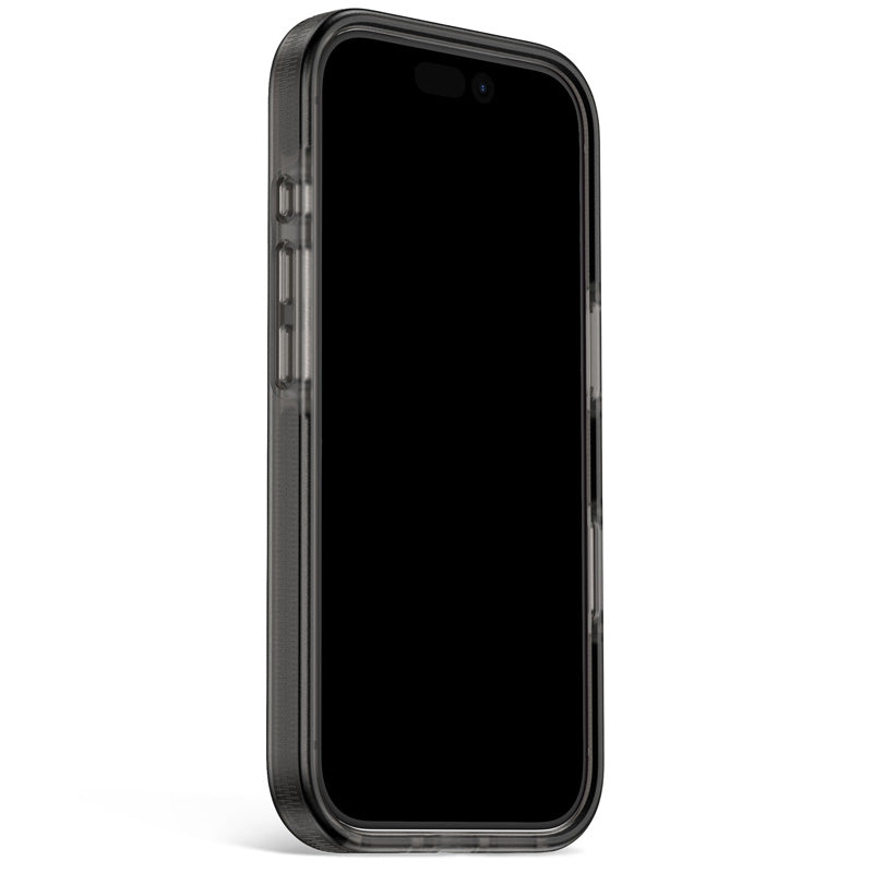 Coque transparente DropTec™ iPhone 18 Pro Max Frosted Black