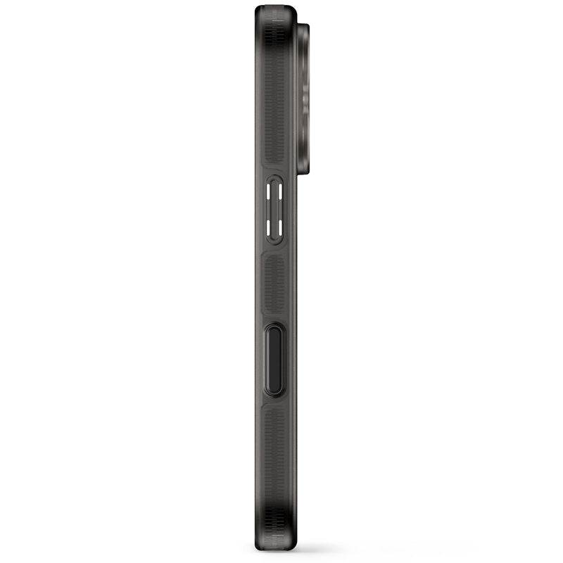 Coque transparente DropTec™ iPhone 18 Pro Max Frosted Black