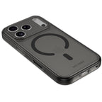 Coque transparente DropTec™ iPhone 18 Pro Max Frosted Black