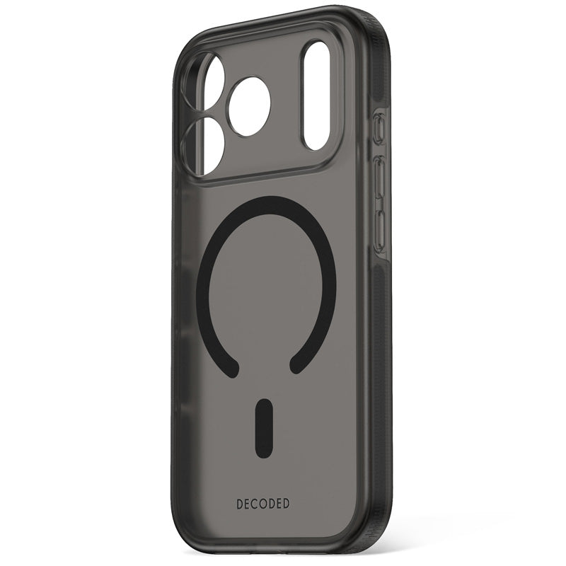 Coque transparente DropTec™ iPhone 18 Pro Max Frosted Black