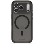 Coque transparente DropTec™ iPhone 18 Pro Max Frosted Black