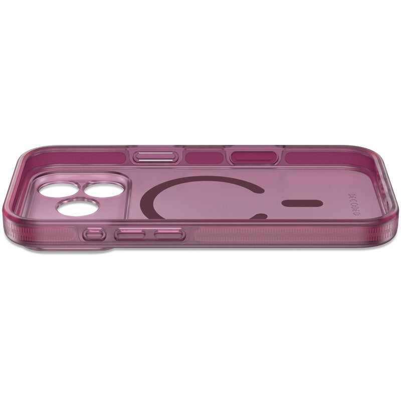 Coque transparente DropTec™ iPhone 18 Pro Max Frosted Sage