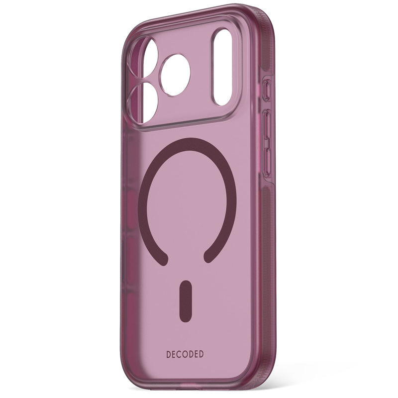 Coque transparente DropTec™ iPhone 18 Pro Max Frosted Sage