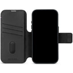 Folio detachable en cuir MagSafe iPhone 18 Pro Max Black