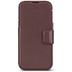 Folio detachable en cuir MagSafe iPhone 18 Pro Max Chocolate Brown