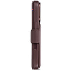 Folio detachable en cuir MagSafe iPhone 18 Pro Max Chocolate Brown