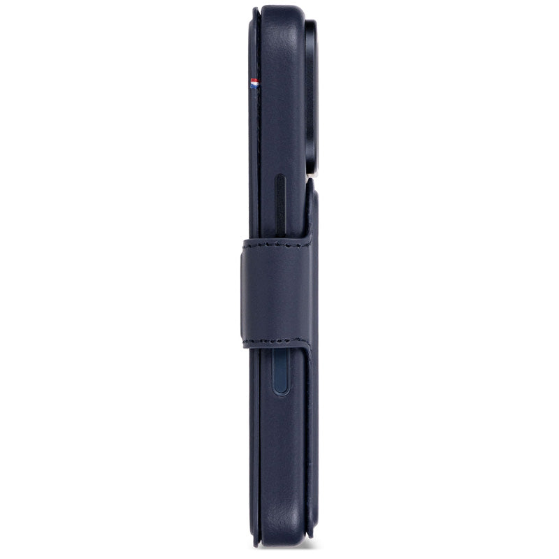Folio detachable en cuir MagSafe iPhone 18 Pro Max Midnight