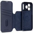 Folio detachable en cuir MagSafe iPhone 18 Pro Max Midnight