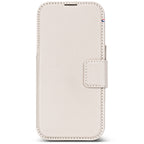 Folio detachable en cuir MagSafe iPhone 18 Pro Max Taupe