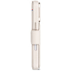Folio detachable en cuir MagSafe iPhone 18 Pro Max Taupe