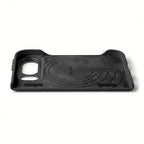 Coque en cuir MagSafe iPhone Duo Noir