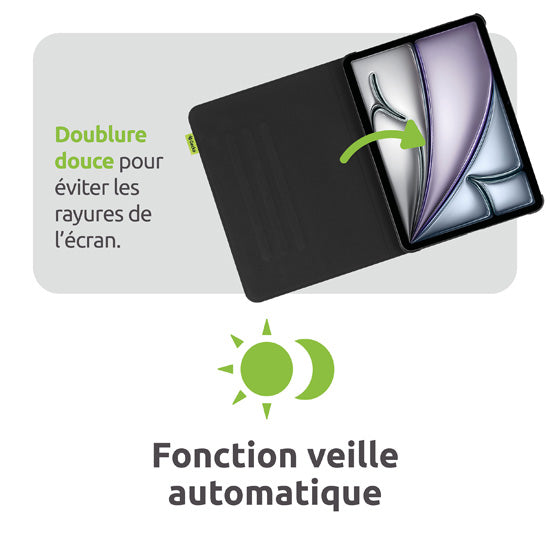 Gecko iPad Pro 11 (M4/M5) Cactus Black