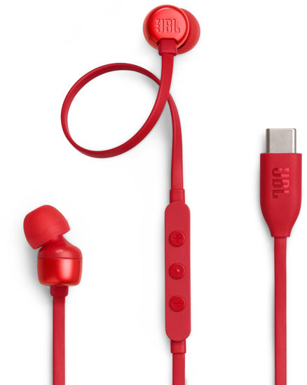 Ecouteurs USB-C TUNE 310C Rouge