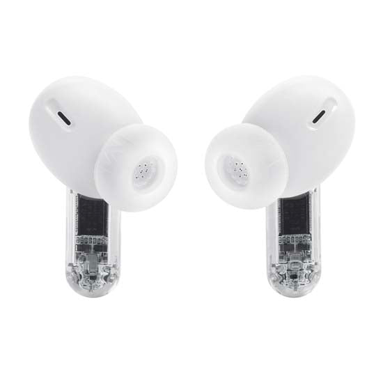 TWS TUNE BEAM 2 Blanc Ghost Edition