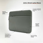 Housse A.R.C MacBook Pro 16" Smoked Ivy