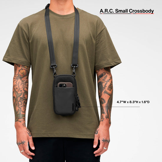 Sac bandoulière A.R.C. Noir