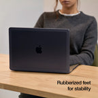Hard Shell Edge MacBook NEO Noir