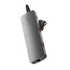 Multiports USB-C 7-en-1 GrisD2 Pro MST Gris
