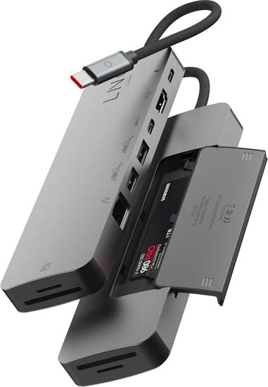 Hub multiport PRO 9-en-1 SSD USB-C
