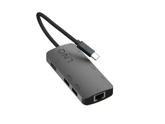 Hub USB C 8-en-1 10 Gbps PD HDMI 8K 2,5GbE