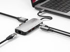 Hub USB C 8-en-1 10 Gbps PD HDMI 8K 2,5GbE