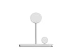 Support de charge sans fil 3-en-1 Qi2 Blanc