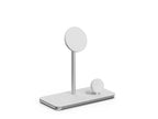 Support de charge sans fil 3-en-1 Qi2 Blanc