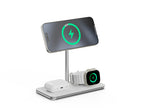 Support de charge sans fil 3-en-1 Qi2 Blanc