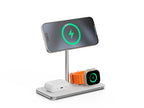 Support de charge sans fil 3-en-1 Qi2 Blanc