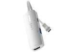 Hub multiport USB-C HDMI 3-en-1 140W Gris/Blanc