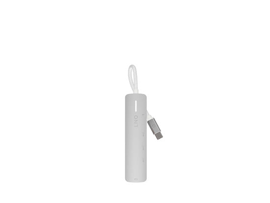 Hub multiport PRO USB-C 5-en-1 140W Gris/Blanc