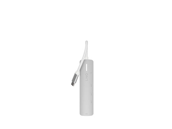 Hub multiport PRO USB-C 5-en-1 140W Gris/Blanc