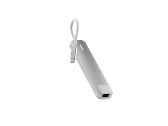 Hub multiport PRO USB-C 6-en-1 140W Gris/Blanc