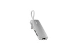 Hub multiport 8K PRO USB-C 8-en-1 140W Gris/Blanc