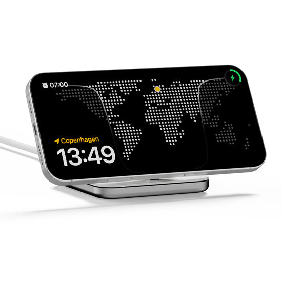 Nightstand Station de charge sans fil double position