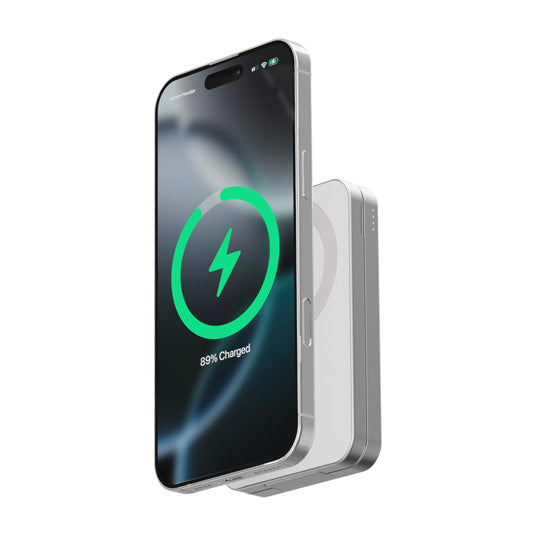 Powerbank sans fil magnétique 3-en-1 & Support 8000