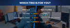 Trio 3 Pro (1400p QHD) Noir