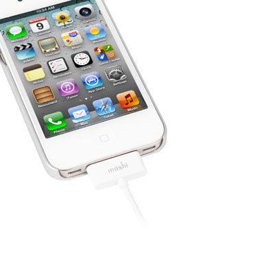 iGlaze iPhone 4/4S Blanc