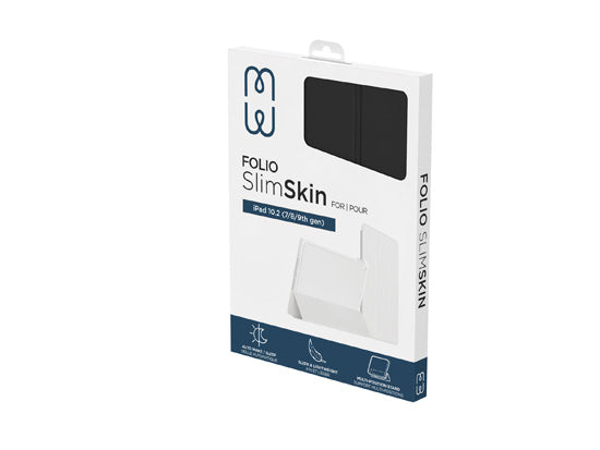 Folio Slim Skin iPad Pro 11 (2022/21 - 4th/3rd gen) Noir