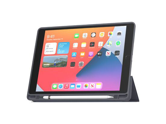 Folio Slim Skin iPad Pro 11 (M4/M5) Bleu