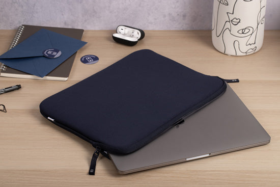 Housse MacBook Pro/Air 13 Basics ²Life Bleu/Rose