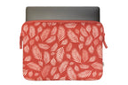 Housse MacBook Pro/Air 13 Basics ²Life Botanic Rouge