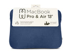 Housse MacBook Pro/Air 13 Shade ²Life Bleue