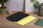 Housse MacBook NEO Basics ²Life Perfect Fit Black / Lemon