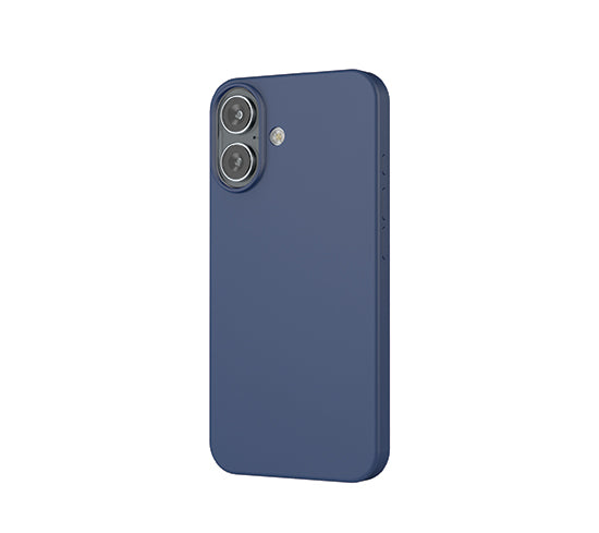 Coque silicone MagSafe iPhone 16 Bleu