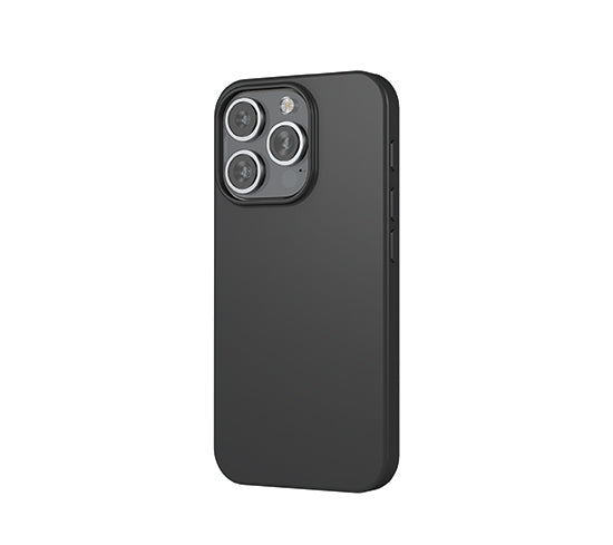 Coque silicone MagSafe iPhone 16 Pro Noir