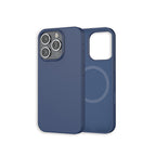 Coque silicone MagSafe iPhone 16 Pro Bleu