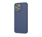 Coque silicone MagSafe iPhone 16 Pro Max Bleu