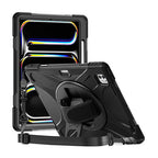 Coque Securit Rotative iPad Pro 13 (M4/M5) Noir Polybag