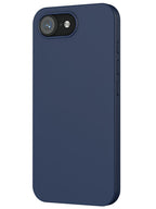 Coque silicone MagSafe iPhone 16e / 17e Bleu